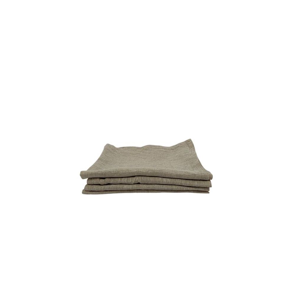Quince Home Organic Airy Gauze Placemats Tan OS